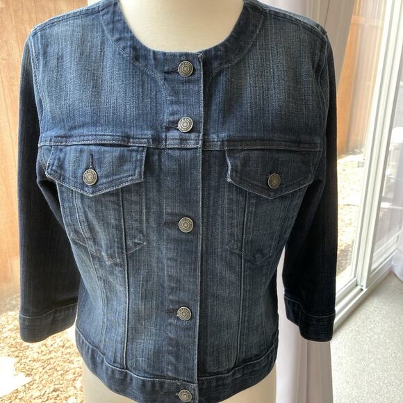 Old Navy Blue Denim Jacket - Picture 1 of 4